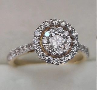 Ювелирный комплект Deimantas 104990343 0,87ct 1,5ct.  - фото 2