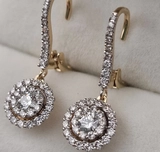 Ювелирный комплект Deimantas 104990343 0,87ct 1,5ct.  - фото 5