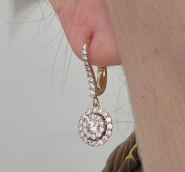 Ювелирный комплект Deimantas 104990343 0,87ct 1,5ct. 