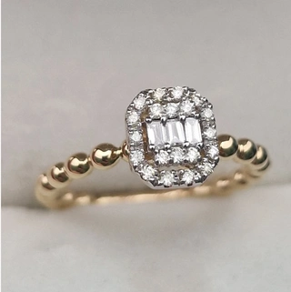 Ювелирный комплект Deimantas 104985425 0,22ct 0,40ct. 