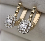 Ювелирный комплект Deimantas 104985425 0,22ct 0,40ct. 