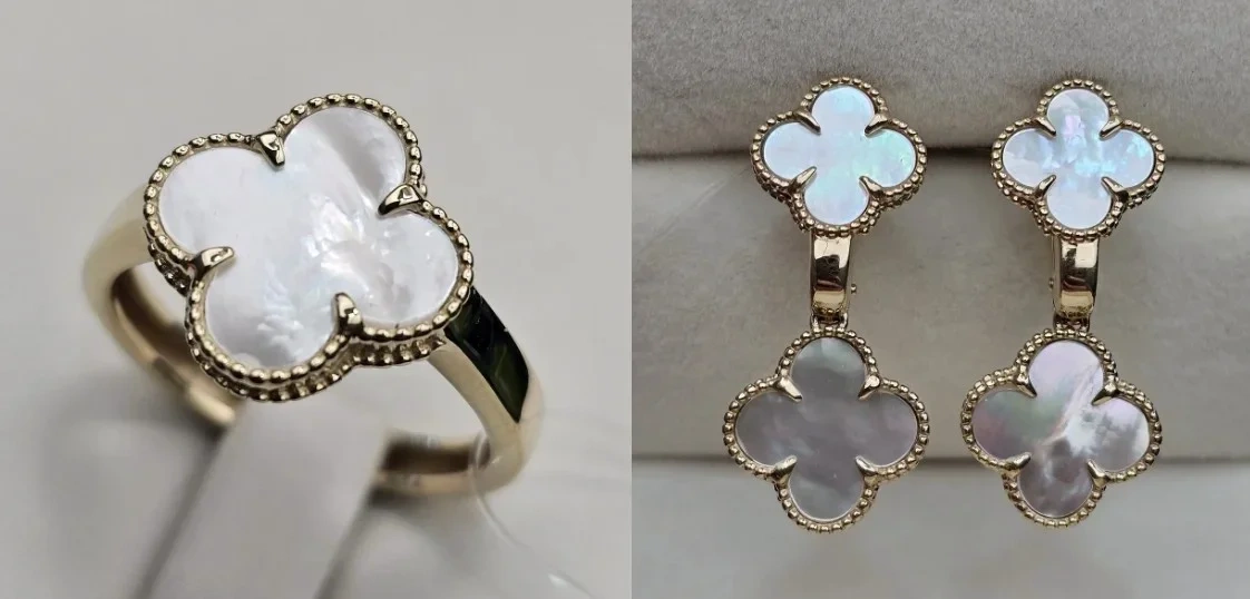 Ювелирный комплект Deimantas 113010045 18р 1,9гр 5,36гр. 