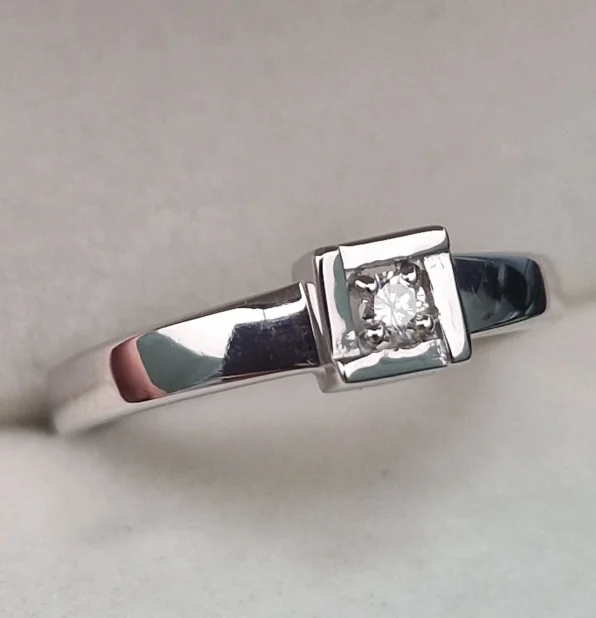 Ювелирный комплект Deimantas 105102635 0,063ct 0,126ct.  - фото 2