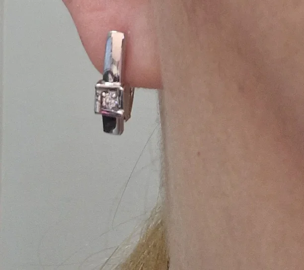 Ювелирный комплект Deimantas 105102635 0,063ct 0,126ct.  - фото 5