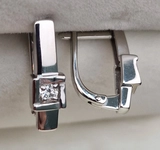 Ювелирный комплект Deimantas 105102635 0,063ct 0,126ct. 