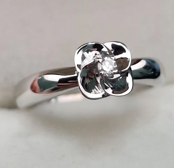 Ювелирный комплект Deimantas 104589590 0,051ct 0,094ct.  - фото 5