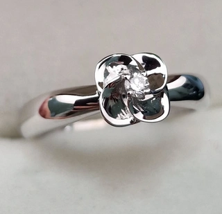 Ювелирный комплект Deimantas 104589590 0,051ct 0,094ct. 