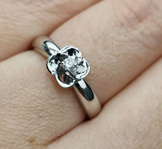 Ювелирный комплект Deimantas 104589590 0,051ct 0,094ct. 