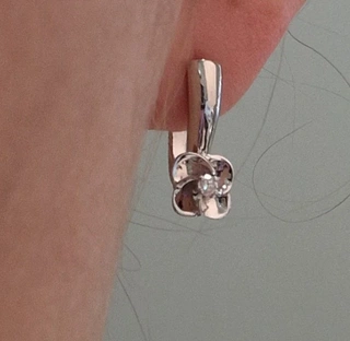 Ювелирный комплект Deimantas 104589590 0,051ct 0,094ct. 