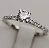 Ювелирный комплект Deimantas 114884242 17р 0,53ct 0,91ct.  - фото 3