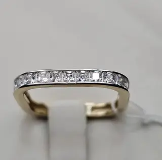 Ювелирный комплект Deimantas 116076096 кольцо 17р 2.75гр, серьги 3.88гр 