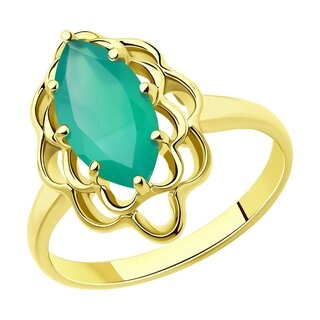 Ювелирный комплект Diamant 53-320-00760-3.53-310-00760-3 17,5р. 