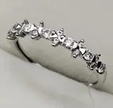 Ювелирный комплект Deimantas 115436943 кольцо 16.5р 0.7гр, серьги 2.38гр  - фото 3