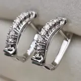 Ювелирный комплект Deimantas 115582552 кольцо 0.15Ct S1/J VG-Cut 17.5р, серьги 0.441Ct VS2/I VG-Cut 