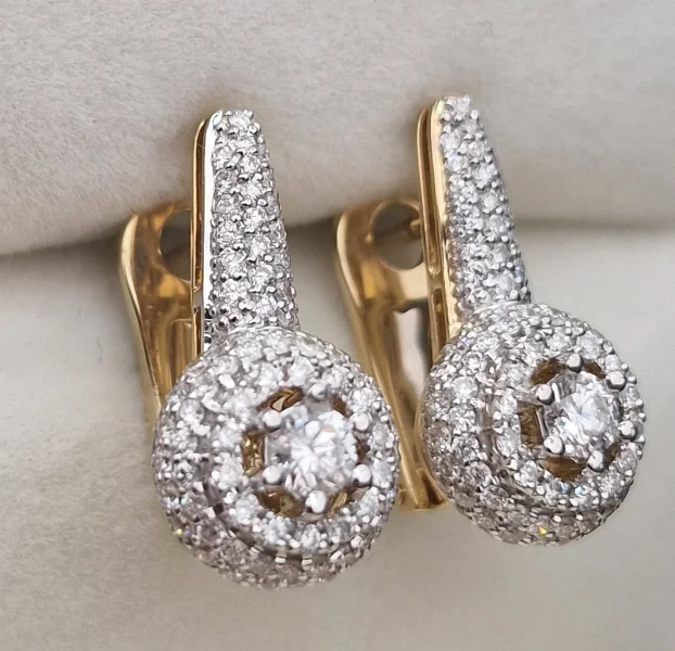 Ювелирный комплект Deimantas 104990380 1,11ct 1,6ct.  - фото 5