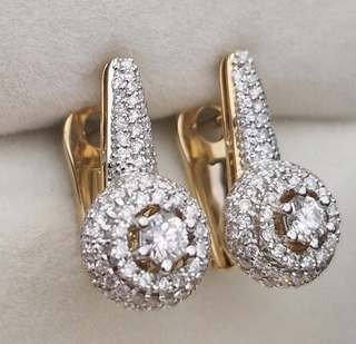 Ювелирный комплект Deimantas 104990380 1,11ct 1,6ct.  - фото 5