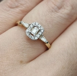 Ювелирный комплект Deimantas 104988351 0,29ct 0,59ct.  - фото 2