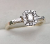 Ювелирный комплект Deimantas 104988351 0,29ct 0,59ct.  - фото 3