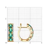 Ювелирный комплекты Sokolov A3020431  A3010527 18,5р 7,02гр.  - фото 7