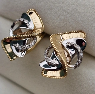 Ювелирный комплект Deimantas 103166409 0,105ct 0,20ct. 