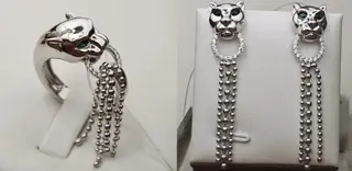 Ювелирный комплект Deimantas 113226592 18р 6,77гр 7,57гр. 