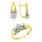 Ювелирный комплект Sokolov 1011490-18.5 1021024 18,5р 6,88гр.  - фото 8