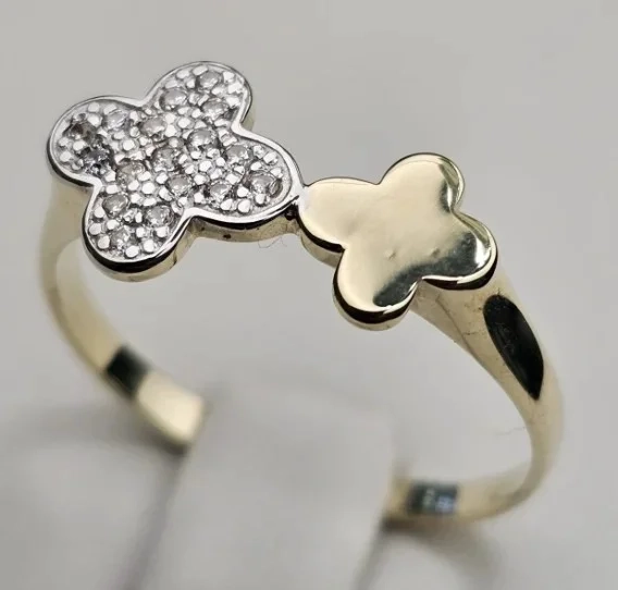 Ювелирный комплект Deimantas 113009877 17р 1,66гр 2,49гр.  - фото 2