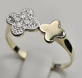 Ювелирный комплект Deimantas 113009877 17р 1,66гр 2,49гр.  - фото 2