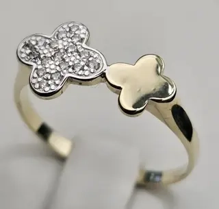 Ювелирный комплект Deimantas 113009877 17р 1,66гр 2,49гр.  - фото 2