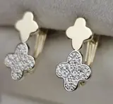 Ювелирный комплект Deimantas 113009877 17р 1,66гр 2,49гр. 