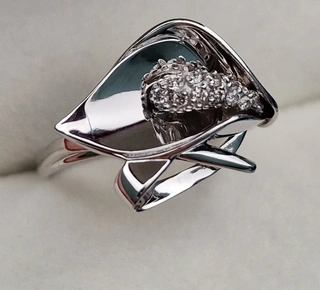 Ювелирный комплект Deimantas 103039368 45см 0,10ct 0,086ct. 