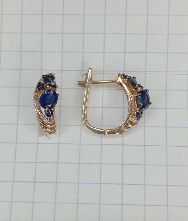 Ювелирный комплект Камея 1101304231 1102304231 18,5р 6,59гр.  - фото 3