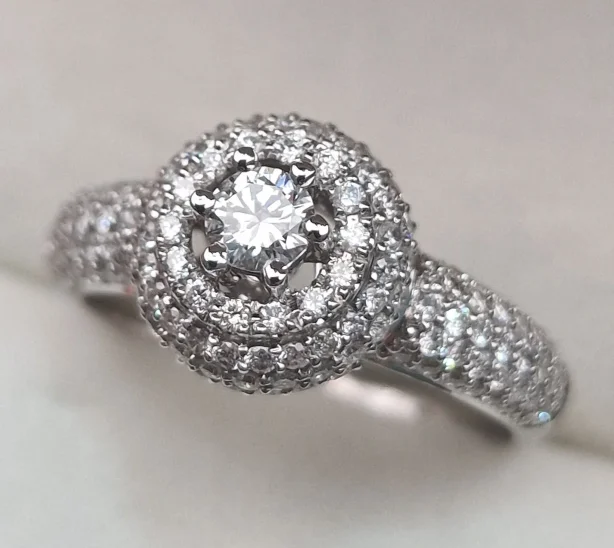 Ювелирный комплект Deimantas 104990397 1,12ct 1,6ct.  - фото 5