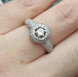 Ювелирный комплект Deimantas 104990397 1,12ct 1,6ct. 