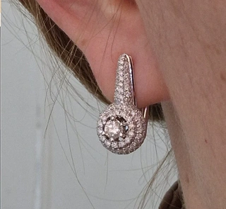 Ювелирный комплект Deimantas 104990397 1,12ct 1,6ct. 