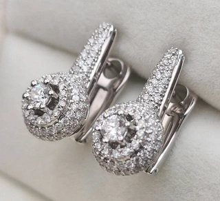 Ювелирный комплект Deimantas 104990397 1,12ct 1,6ct. 