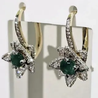 Ювелирный комплект Deimantas 115291430 18р 1,10ct 1,21ct 1,27ct. 