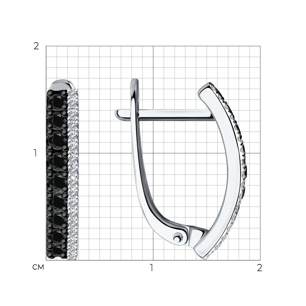 Ювелирный комплекты Sokolov S7020060  S7010057 16,5р, 3,94гр.  - фото 3