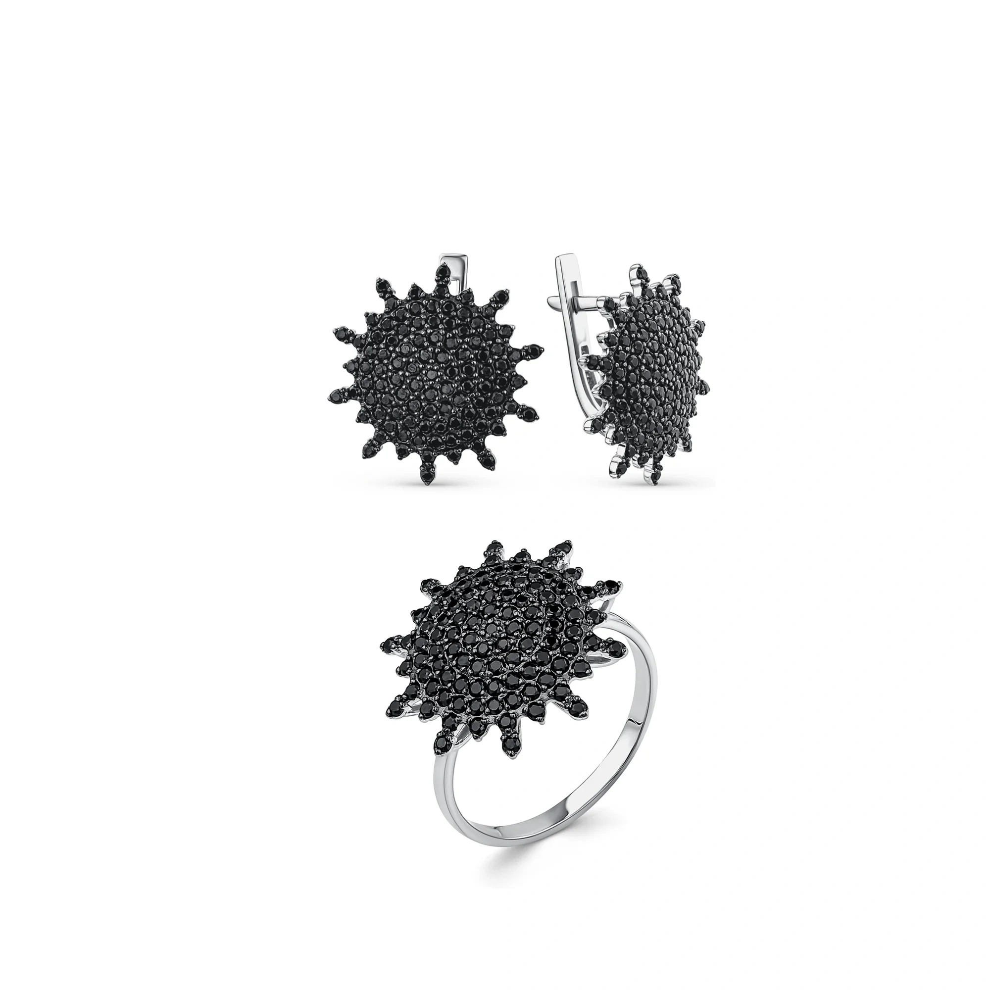 Ювелирный комплект Goldos 170-040-КРН-S 18.5р  - фото 2