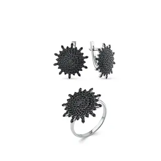 Ювелирный комплект Goldos 170-040-КРН-S 18.5р 