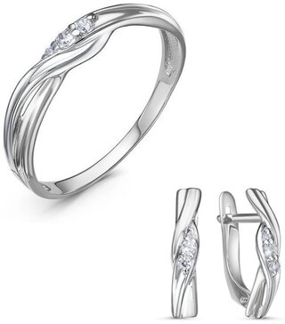 Ювелирный комплект Delta б1102272-2 16р 3,4гр 