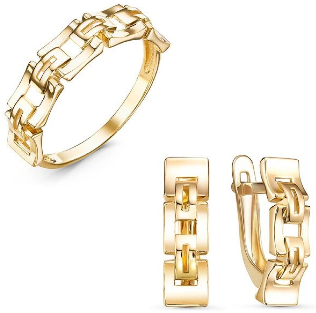 Ювелирный комплект Delta л2106067-2к 18р 3,83гр 