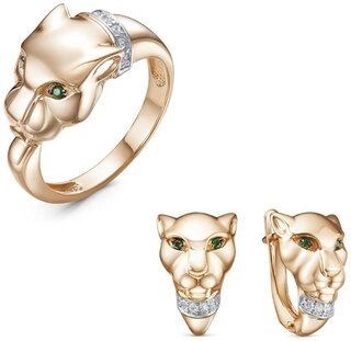 Ювелирный комплект Delta LUX 1106543k 17р 7.47гр 