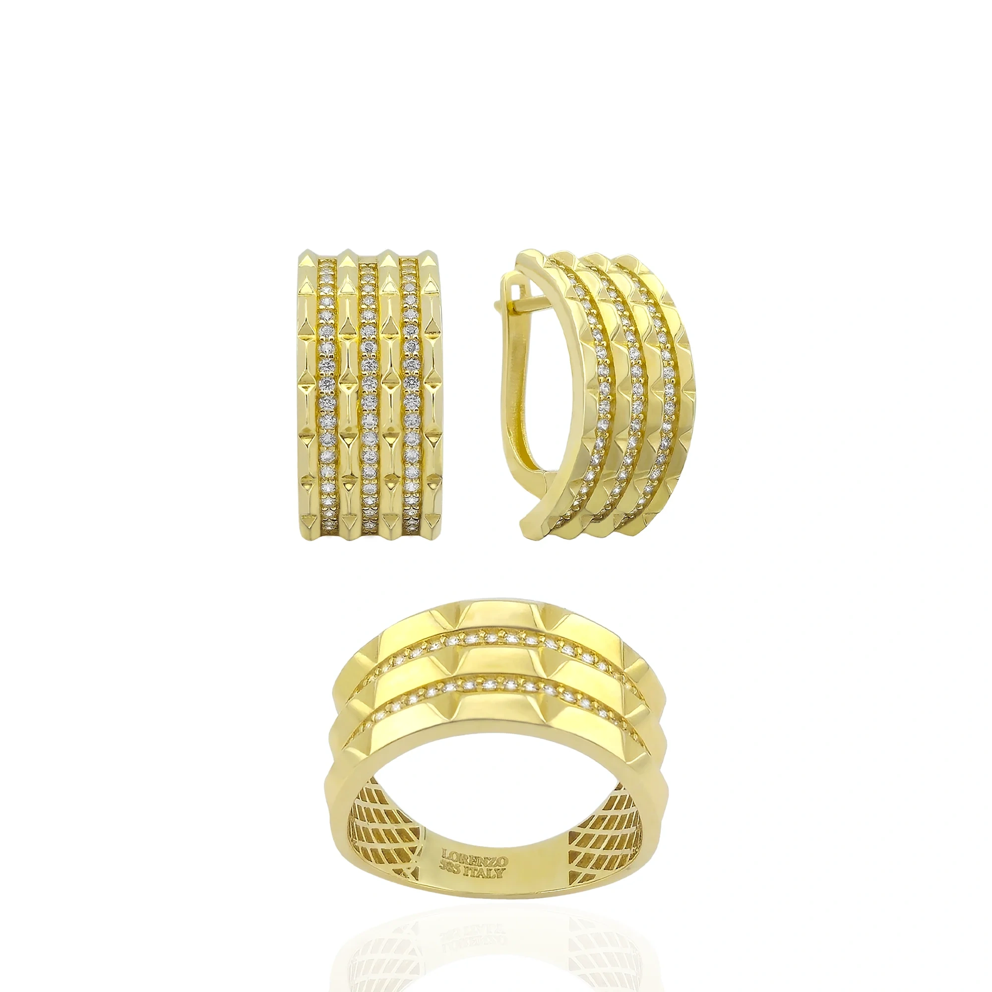 Ювелирный комплект Goldos 143668-S 18р  - фото 2