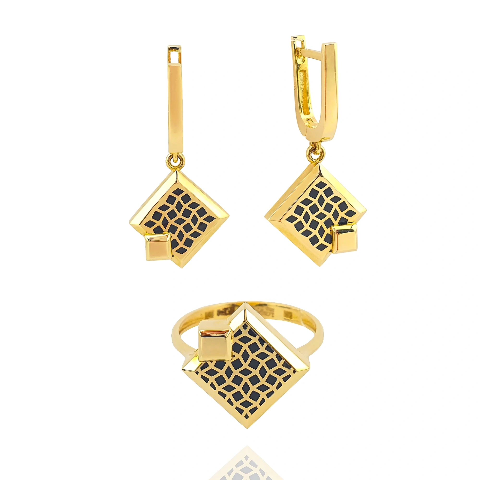 Ювелирный комплект Goldos 143511-S-2 18р  - фото 4