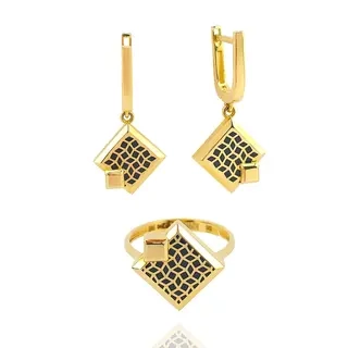 Ювелирный комплект Goldos 143511-S-2 18р  - фото 4