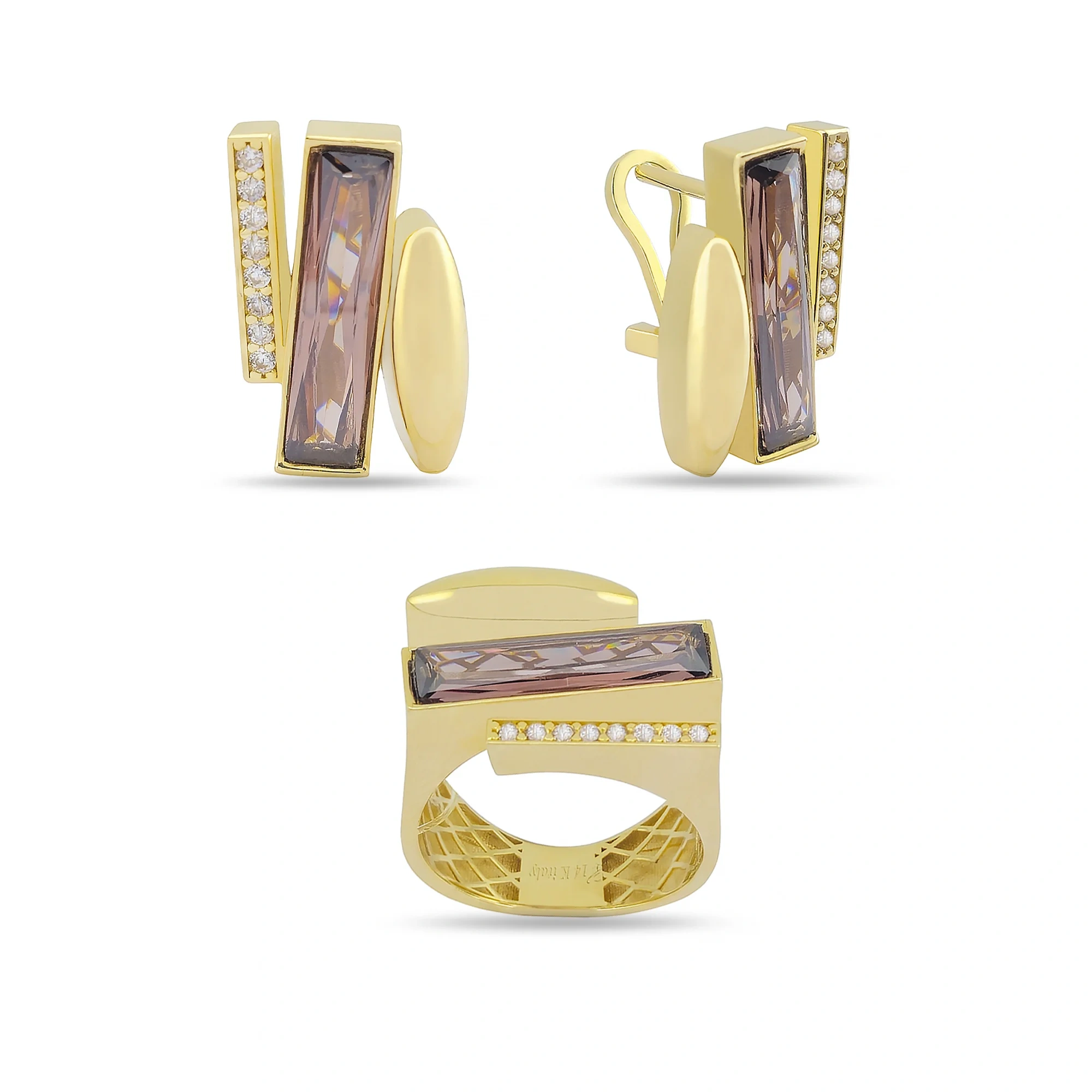 Ювелирный комплект Goldos 143690-S 18р  - фото 3