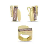 Ювелирный комплект Goldos 143690-S 18р  - фото 3