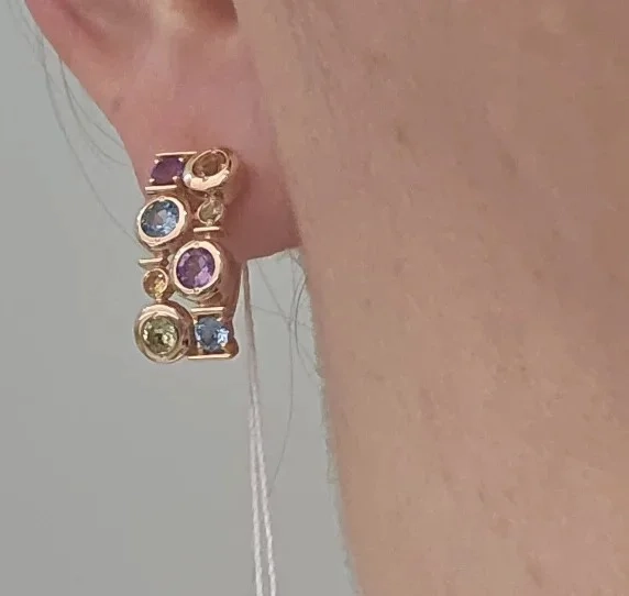 Ювелирный комплект Deimantas 112689933 18р 3,77гр 5,72гр.  - фото 5