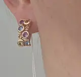 Ювелирный комплект Deimantas 112689933 18р 3,77гр 5,72гр.  - фото 5